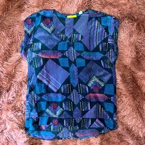 BDG’s Silk Blouse With Fun Patterns!